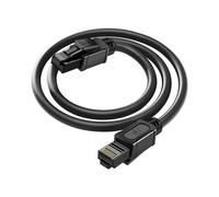 Câble Ethernet Cat6 en Cuivre Pur avec Connecteur RJ45, Flexible, pour Systèmes de Contrôle D'Écrans LED Extérieurs Commerciaux et de Scène