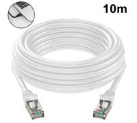 Câble Ethernet Cat6 rond, durabilité et stabilité accrues pour une utilisation intérieure et extérieure, enfoui directement et résistant aux