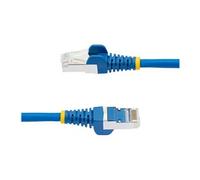 StarTech Câble Ethernet 3 m CAT6a – S/FTP, 10 GbE, 100W PoE, LSZH – Bleu