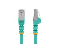 Startech.com 3m cat6a ethernet cable - aqua - low smoke zero halogen (
