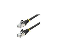 StarTech – Câble Ethernet 7 m Cat6a – Noir – Faible émission de fumée, sans halogène
