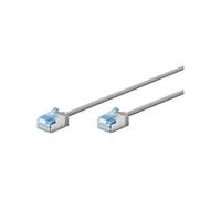 Câble ethernet cat6a blindé lsoh slim / ultra flexible - gris 3m