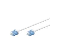 Câble ethernet cat6a non blindé lsoh slim / ultra flexible - blanc 3m
