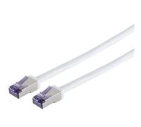 Câble Ethernet Cat6a S/FTP blanc Lanview HIGH-FLEX 2 m, LVN-CAT6A-FLEX-2MWH