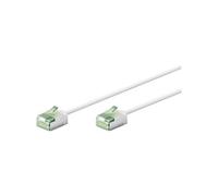 Goobay Câble Ethernet 74361 Cat8.1 U/FTP (STP) RJ45 Slim 2 m Blanc