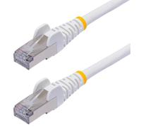 Câble Ethernet Cat8 LSOH SFTP Sans Accrocs, 0,5m Blanc - NLWH-50C-CAT8-PATCH