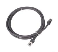 Câble Ethernet étanche compatible avec routeur Starlink, réseau extérieur haut débit 1200 Mbit/s pour une connexion stable, résistant à l'usure, design flexible, gris, 2 m