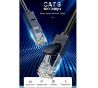Câble Ethernet Gigabit à paires torsadées rondes UGREEN NW102 Cat6 RJ45 pour usage domestique, 10 m
