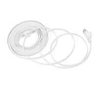 Câble Ethernet Gigabit Haut Débit CAT6 8 Cœurs Paire Torsadée Cavalier Réseau Fil de Cuivre Plat RJ45 plaqué or 10 Gbps 600 MHz Compatible avec les Commutateurs, les Boîtiers TV 1 X Câble (#6)