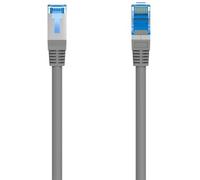 Hama Câble Ethernet Cat6 10 m droit F/UTP 1 Gbit/s Gris