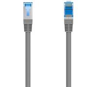 Hama Câble Ethernet Cat6 10 m droit F/UTP 1 Gbit/s Gris