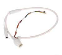 Câble Ethernet LAN 10 broches 10 fils pour PoE, câble réseau RJ45 compatible avec caméras IP Hikvision et caméras de sécurité dôme