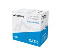Câble Ethernet LAN Lanberg Gris 305 m - - - Lanberg