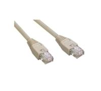 Câble Ethernet MCL RJ45 Cat6 Gris 10m - FCC6M-10M - Cordon de réseau RJ45 mâle/mâle pour liaisons poste à prise murale ou Hub/Switch.