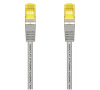 Aisens A146-0333 Câble de raccordement RJ45 LSZH Cat.7 600 MHz S/FTP Pimf AWG26, Gris, 0,5 m