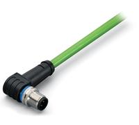 Câble ETHERNET-/PROFINET coudé WAGO 756-1202/060-100 Contenu: 1 pc(s)