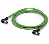 Câble ETHERNET-/PROFINET coudé WAGO 756-1204/060-200 Contenu: 1 pc(s)