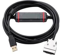 Câble Ethernet réseau, adaptateur USB-CIF02 for ligne de téléchargement de données de câble de programmation PLC série CPM1/CPM1A/CPM2A/CPM2AH/C200HS/C200HX/HG/HE CQM1 (couleur : FTDI) ( Color : Ftdi