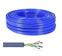 Câble Ethernet RJ45 Cat 6a - GOOBAY - ITP-C6A RIS100U - 100M - Cuivre - LSZH - Rigide