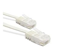 495520 Câble Ethernet RJ45 CAT 6a mâle/mâle droit plat - FTP 3 m