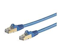 StarTech Câble réseau Ethernet RJ45 Cat6A 7 m blindé (STP) 10Gb 100W PoE Bleu - 6ASPAT7MBL