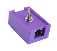 Câble Ethernet RJ45 - Commutateurs d'isolation physique faciles à installer - Paire torsadée - Commutateurs de contrôle pour les configurations de PC de jeu, réseaux de bureau, protection contre les