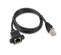 Câble Ethernet RJ45 mâle à femelle de 0.6M, cordon d'extension réseau Internet LAN, câble blindé