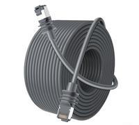 Câble Ethernet Starlink V3 avec coque en PVC résistant aux intempéries et performance durable (46 m)