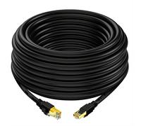 Câble Ethernet STP universel 40Gbps 2000Mhz, connecteur RJ45 Cat8 pour jeu, accessoires pour maison et bureau, réseau Internet Lan, plaqué or