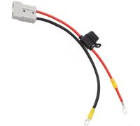 Câble Extension 10AWG 50A M8 Terminal Étanche | Joint caoutchouc étanche, protection IP67, pour idéal extérieur, garage, pour camping-car, marine