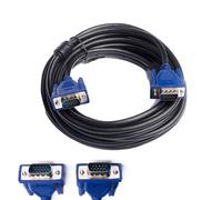 Câble extension mâle à mâle, 1.5m, 1080P VGA HD, 15 broches, cordon pour ordinateur portable, projecteur, moniteur HDTV, affichage du signal tv, câble court