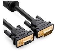 Câble Extension VGA Rallonge Mâle vers Femelle Supporte 1080P Plaqué Or avec Noyau de Ferrite, 3m G