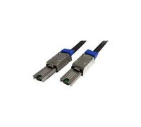 Câble externe mini SAS (Serial Attached SCSI) vers mini SAS de 1m - Cordon SFF-8088 à SFF-8088 avec verrouillage - M/M - Noir - Câble externe SAS -