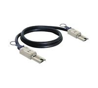 - Câble externe SAS - 4 SAS mini multivoies blindés 26 broches (SFF-8088) (M) pour 4 SAS mini multivoies blindés 26 broches (SFF-8088) (M) - 1 m