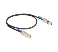 - Câble externe SAS - SAS 12Gbit/s - 4 mini multivoies blindés 36 broches (M) pour 4 mini multivoies blindés 36 broches (M) - 2 m - verrouillé