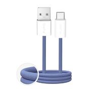 Câble Fabrik 2.0 10 W 1,5 m tressé USB-A - USB-C - bleu