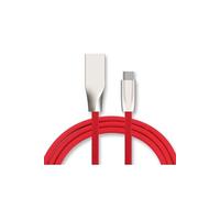 Cable Fast Charge Type C pour SONY Xperia XZ2 Premium Smartphone Android Chargeur 1m USB Connecteur Recharge Rapide (ROUGE)