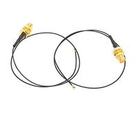 Câble Femelle 4 vers RP-SMA, Câble Omnidirectionnel Femelle 4 RP-SMA pour Antenne Externe Bluetooth M.2 WiFi