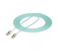 StarTech.com 5m (15ft) LC to LC (UPC) OM4 Switchable Fiber Optic Cable 50/125µm, 100G Networks, Toolless Polarity Switching, Low Insertion Loss - LSZH Fiber Patch Cord (450FBLCLC5SW) - Cordon de...