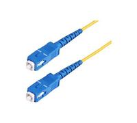 StarTech.com Câble Fibre Optique de 30m Duplex Monomode SC à SC (UPC) OS2, 9/125µm, 40G/100G, Cordon Fibre Optique, Insensible à la Courbure, Faible Perte d'Insertion, Cordon Patch Fibre LSZH - Neuf