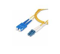 StarTech Câble fibre optique LC vers SC (UPC) OS2 Monomode Duplex 5 m LSZH
