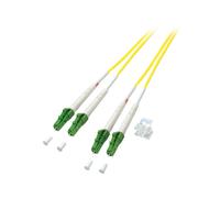 Câble Fibre Optique EFB Elektronik 10m OS2 2xLC/2xLC Monomode 9/125µm LSZH Jaune - Perte Insertion 0.3dB, Retour 60dB - Conforme RoHS & IEC