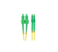 Câble fibre optique FO-SALA-SD11-0020-YE 2 m G.657.A1, avec connecteurs SC/APC et LC/APC