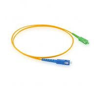 Metronic Câble fibre optique 370237 SC/UPC 0,8 m Monomode Compatible Box Free Vert/Bleu