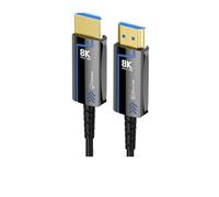 Câble Fibre Optique HDMI 2.1 8K 60 Hz 4K 120 .0 Ultra Haut Débit 48 Gbit/s HDR EARC 3D HDCP 10 M, 15, 20, 30, 50 For Projecteur TV(HDMI optic fiber 8K,1m)
