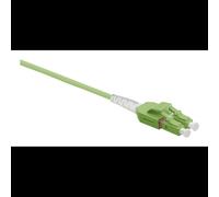 Câble fibre optique Helos 373378 LC/LC OM5 10m 50µm Full Duplex InfiniBand vert et blanc