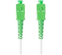 Câble Fibre Optique - LANBERG - LATIGEUR - 30m - SC/APC - G.657B3 - LSZH Blanc