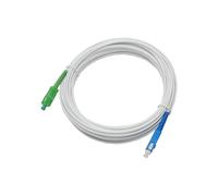 Câble fibre optique LINEAIRE FB125H FTTH Freebox 10 m SC-APC/SC-UPC Blanc/Gris SC