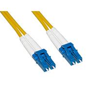 Câble fibre optique multimode LSZH duplex OS2 9/125, LC-LC, 10 m.