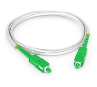 Câble Fibre Optique - Octofibre - 3m - Renforcé avec Blindage Kevlar - Connecteurs SC APC - Garantie 10 ans